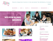 Tablet Screenshot of beejmooren.nl